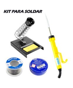 Kit Cautín + Soporte + Pasta + Soldadura MIHABA-WTK4