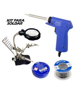 Kit Cautín + Soporte + Pasta + Estaño MIHABA-WZMK4
