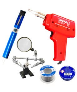 Kit Pistola de Soldar + Soporte + Succionador + Pasta + Estaño MIHABA-ZZZTK5 WESTOR