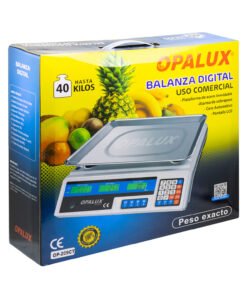 Alternative view of Balanza Digital Doble Pantalla 40Kg OP-209CT OPALUX