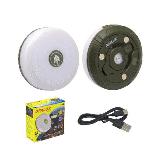 Lámpara 200Lm + Tira De Luz RGB Retráctil 10m OP-4080 OPALUX