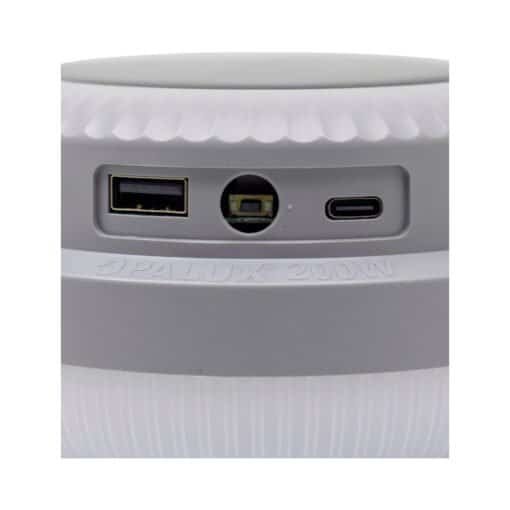 Lámpara Portátil Recargable con Panel Solar 200W OP-FD200W OPALUX - Imagen 6