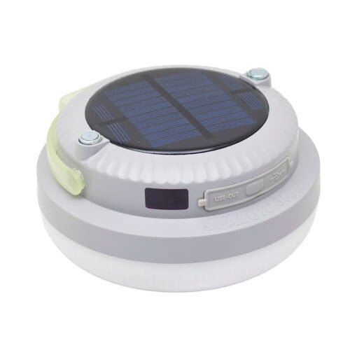 Lámpara Solar Recargable Multiuso OP-FD300W-GR OPALUX - Imagen 3
