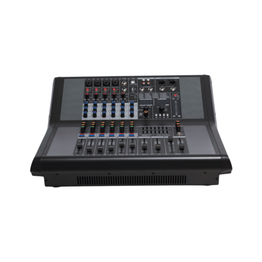 Consola Profesional Amplificada de Audio 8 Canales 2000W PS-FS8A PRO SERIES - Imagen 2