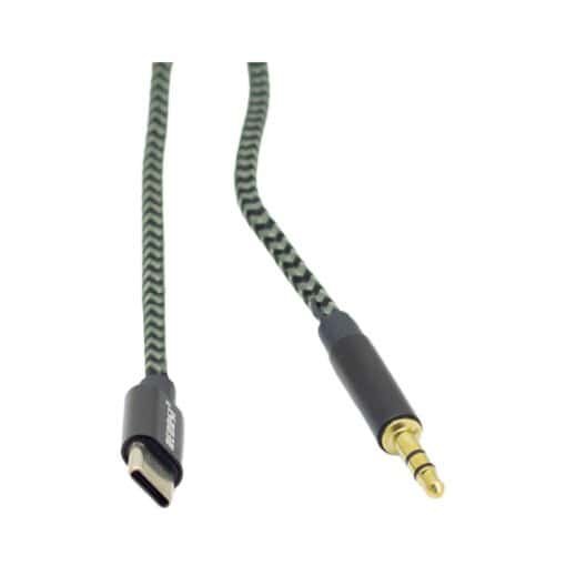 Adaptador Tipo-C a Jack/Plug 3.5mm 1 metro RE-YP004 RECRSI - Imagen 4