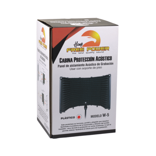 Cabina de Proteccion Acustica con 5 Paneles Plegables W-5 FREE POWER - Imagen 6