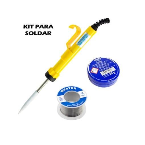 Kit Cautín + Pasta + Soldadura WT-2114-SKIT4 WESTOR