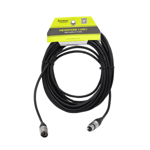 Cable Para Micrófono Jack XLR a Plug XLR 10m BB827/10M SOUNDKING - Imagen 4