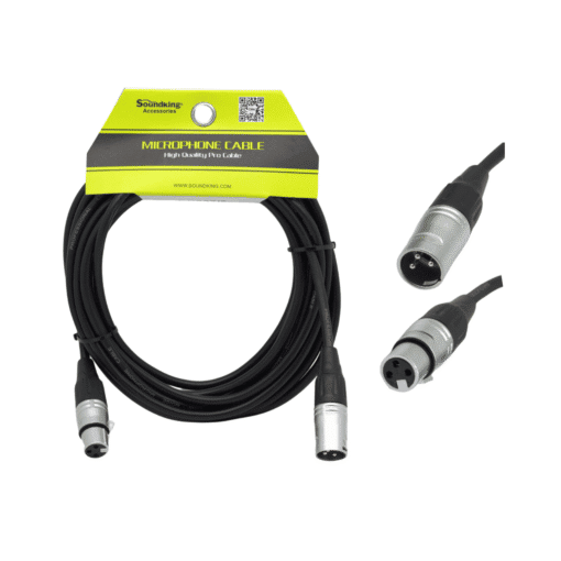 Cable Para Micrófono Jack XLR a Plug XLR 5m BB827/5M SOUNDKING