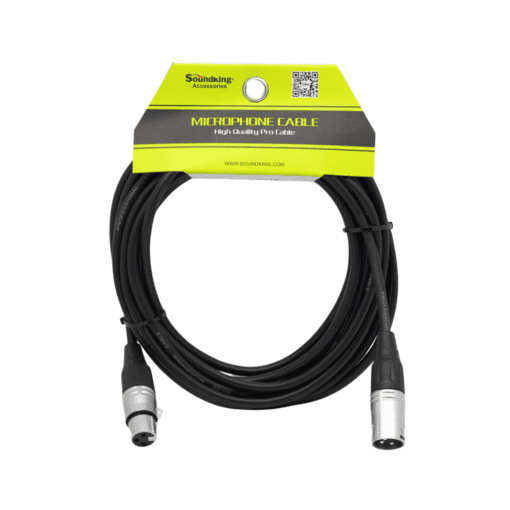Cable Para Micrófono Jack XLR a Plug XLR 5m BB827/5M SOUNDKING - Imagen 4