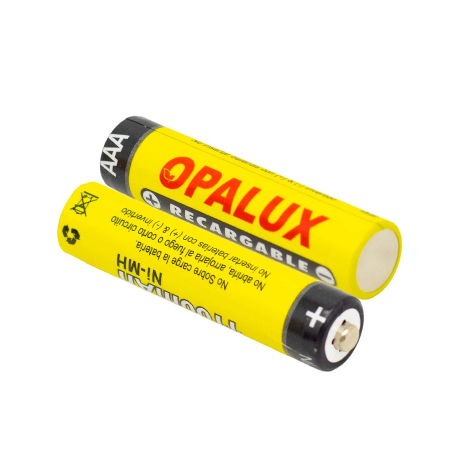 Pila Recargable AAA 1100mAh (2 pilas) DH-1100AAA OPALUX - Imagen 3
