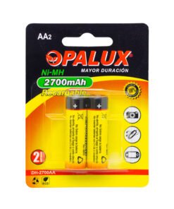 Pila Recargable AA 2700mAh (2 pilas) DH-2700AA OPALUX