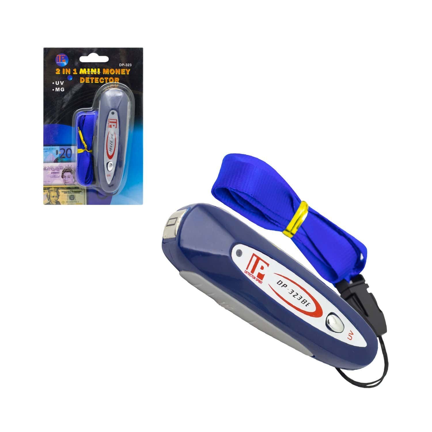 Mini Detector de Billetes Falsos Portatil DP-323BE