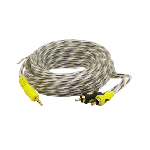 Cable x2 RCA a Plug Stereo 3.5mm HFM-RCA-P (5M) HIGH FULL MAX - Imagen 2