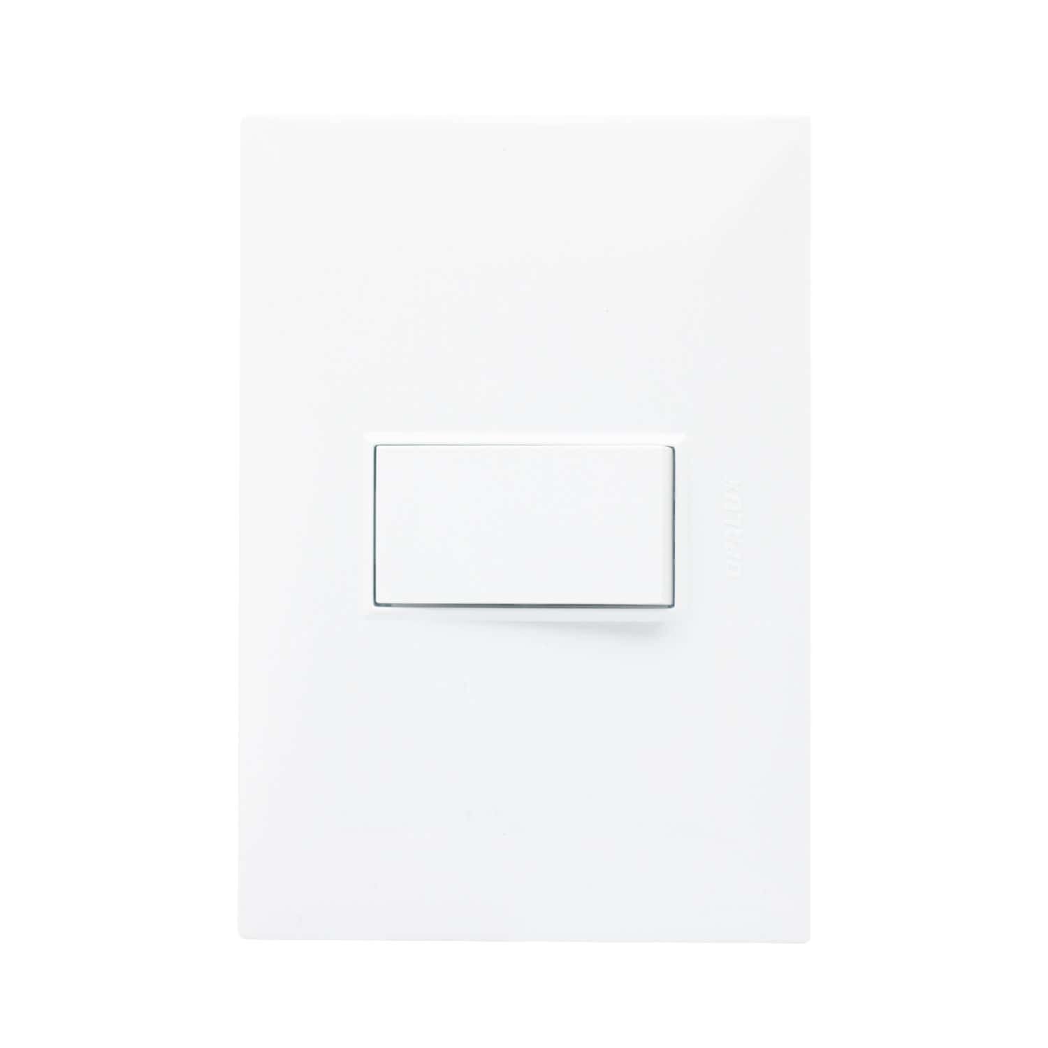 Interruptor Simple Para Pared KF2101 OPALUX