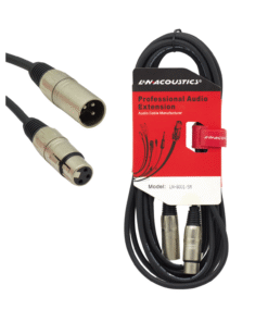 Cable Jack XLR Silver a Plug XLR Silver 5m LN-8001/5M L&N ACOUSTICS