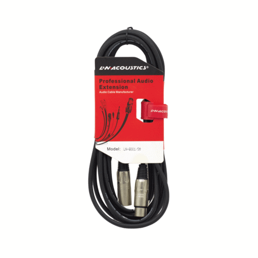 Cable Jack XLR Silver a Plug XLR Silver 5m LN-8001/5M L&N ACOUSTICS - Imagen 5