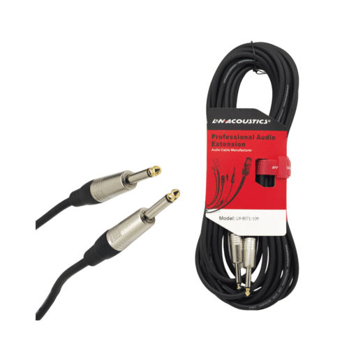 Cable Plug Mono Silver 6.3mm A Plug Mono Silver 6.3mm 10m LN-8071/10M L&N ACOUSTICS
