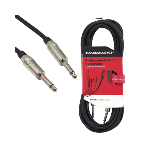 Cable Plug Mono 6.3mm a Plug Mono 6.3mm 5M LN-8073/5M L&N ACOUSTICS