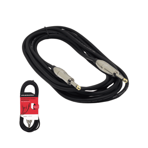 Cable de Plug Mono 6.3 mm a Plug Mono 6.3 mm 5metros LN-8083-5M L&N-ACOUSTICS