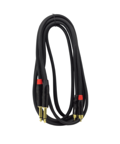 Alternative view of Cable 2 Plug RCA a 2 Plug Mono 6,3 mm 3metros LN-C03-3M L&N-ACOUSTICS