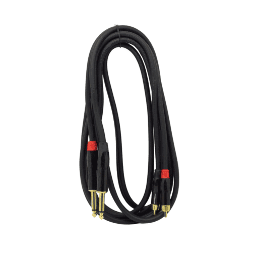 Cable 2 Plug RCA a 2 Plug Mono 6,3 mm 3metros LN-C03-3M L&N-ACOUSTICS - Imagen 2