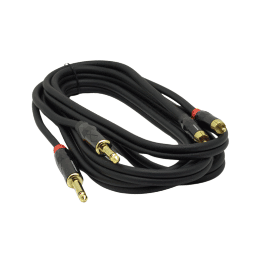 Cable 2 Plug RCA a 2 Plug Mono 6,3 mm 3metros LN-C03-3M L&N-ACOUSTICS - Imagen 3