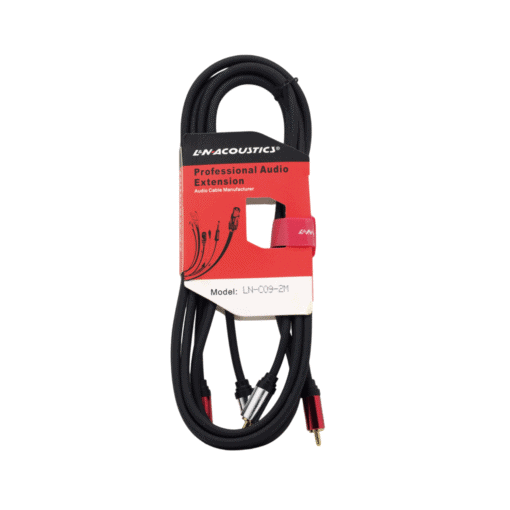 Cable 2 Plug RCA a 2 Plug RCA 2 M LN-C09-2M LN ACOUSTICS - Imagen 4