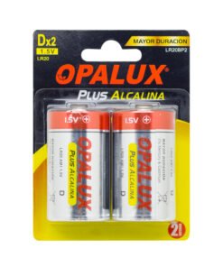 Alternative view of Pila Alcalina Tipo D 1,5V LR20BP2 OPALUX