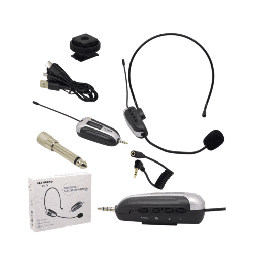 Micrófono Inalámbrico UHF Vinchero Recargable MC-T2 ALL SOUND