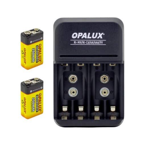 Kit Cargador + 2 Baterías Recargables MIHABA-BDD3 OPALUX