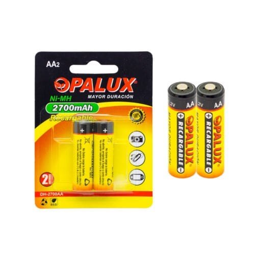 Kit Cargador + Pilas + Baterías Recargables MIHABA-BDDD4 OPALUX - Imagen 5