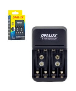 Alternative view of Kit Cargador de pilas 9V/AA/AAA con 4 pilas AAA NiMH recargables MIHABA-DH1100AAA-KIT3 OPALUX