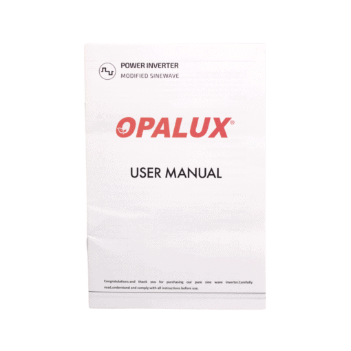 Inversor de Voltaje de Onda Modificada 300W 12V OP-300M-12V OPALUX - Imagen 10