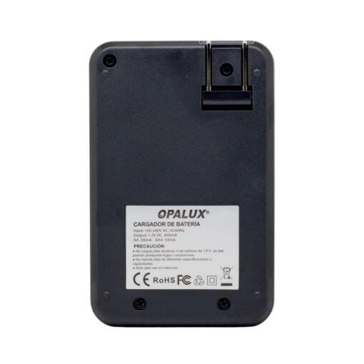 Cargador de Pilas AA/AAA/9V OP-BC8021 OPALUX - Imagen 4