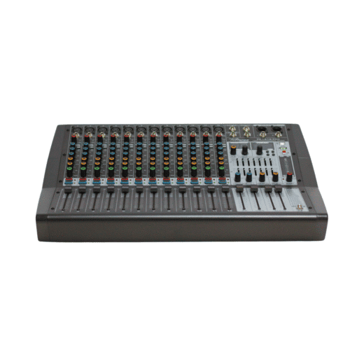 Mezcladora de Audio Amplificada 12 CH, 2x300w, USB, Bt, PhantomPower, etc PZ-LS12-PRO POTTENZA PREMIUM - Imagen 2