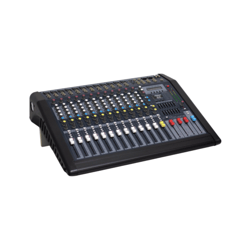 Consola de 12 Canales 2x350W USB 2xVentilador BT PZ-MP120 POTTENZA PREMIUM - Imagen 2
