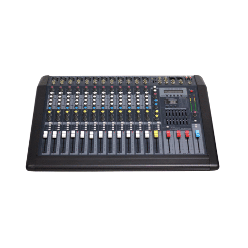 Consola de 12 Canales 2x350W USB 2xVentilador BT PZ-MP120 POTTENZA PREMIUM - Imagen 4