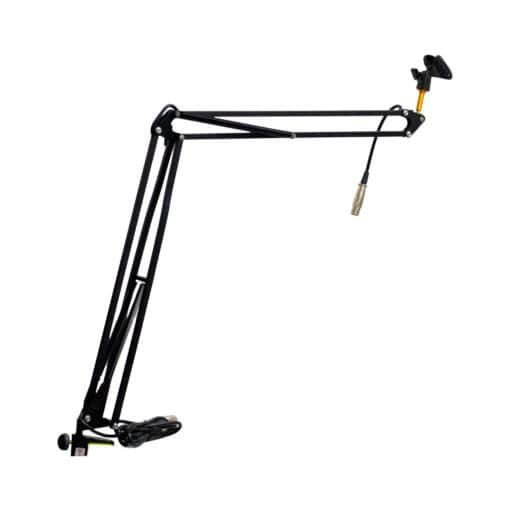 Pedestal De Micrófono De Mesa Para Estudio Con Cable RP-1 HAWK FREE POWER