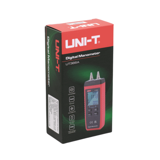 Manómetro Digital ±15,00 kPa / ±150,0 mbar / ±0,150 bar / ±2,175 psi UT-366A UNI-T - Imagen 10