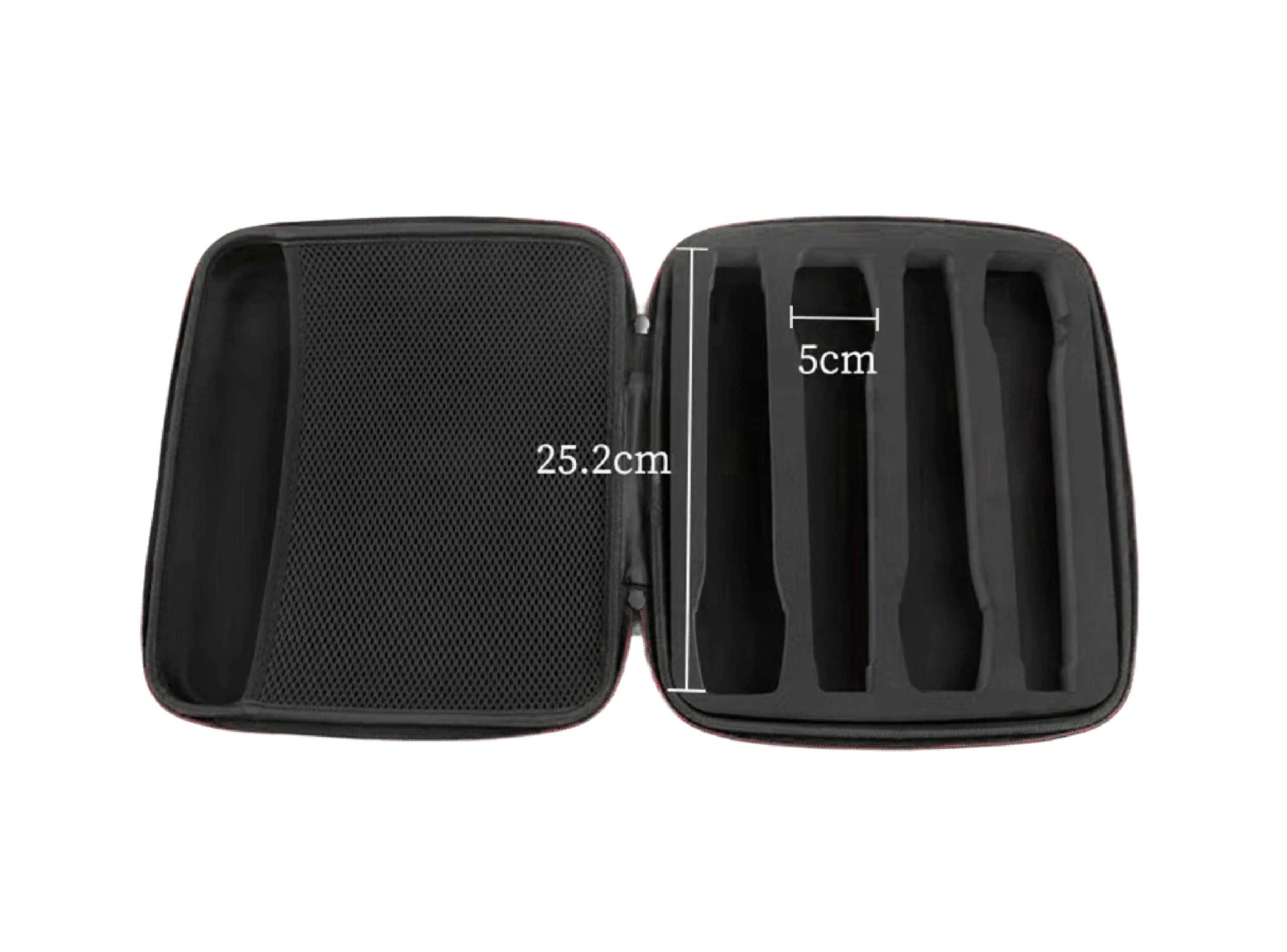 Estuche de Nylon Para 4 Microfonos con Cierre MC-4 ALL SOUND - Imagen 4