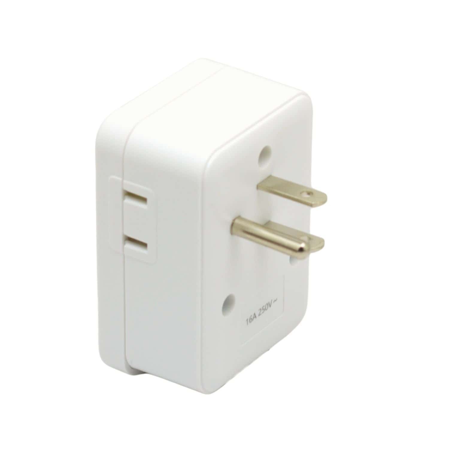 Adaptador Múltiple Plano + Tierra + USB + Tipo C OP-325A OPALUX - Imagen 4