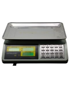 Alternative view of Balanza Digital Recargable Doble Display 40KG OP-608C OPALUX