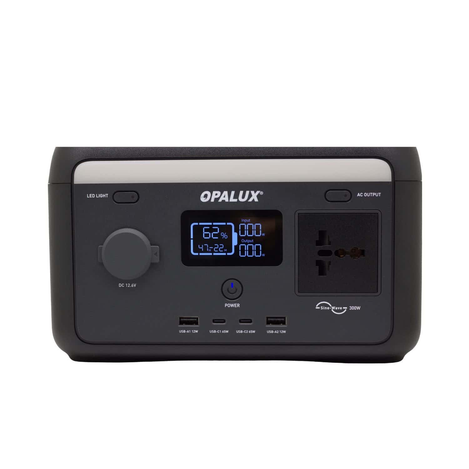 Estación de Energía Portátil 300W 220v OP-SR0KW3L OPALUX - Imagen 4