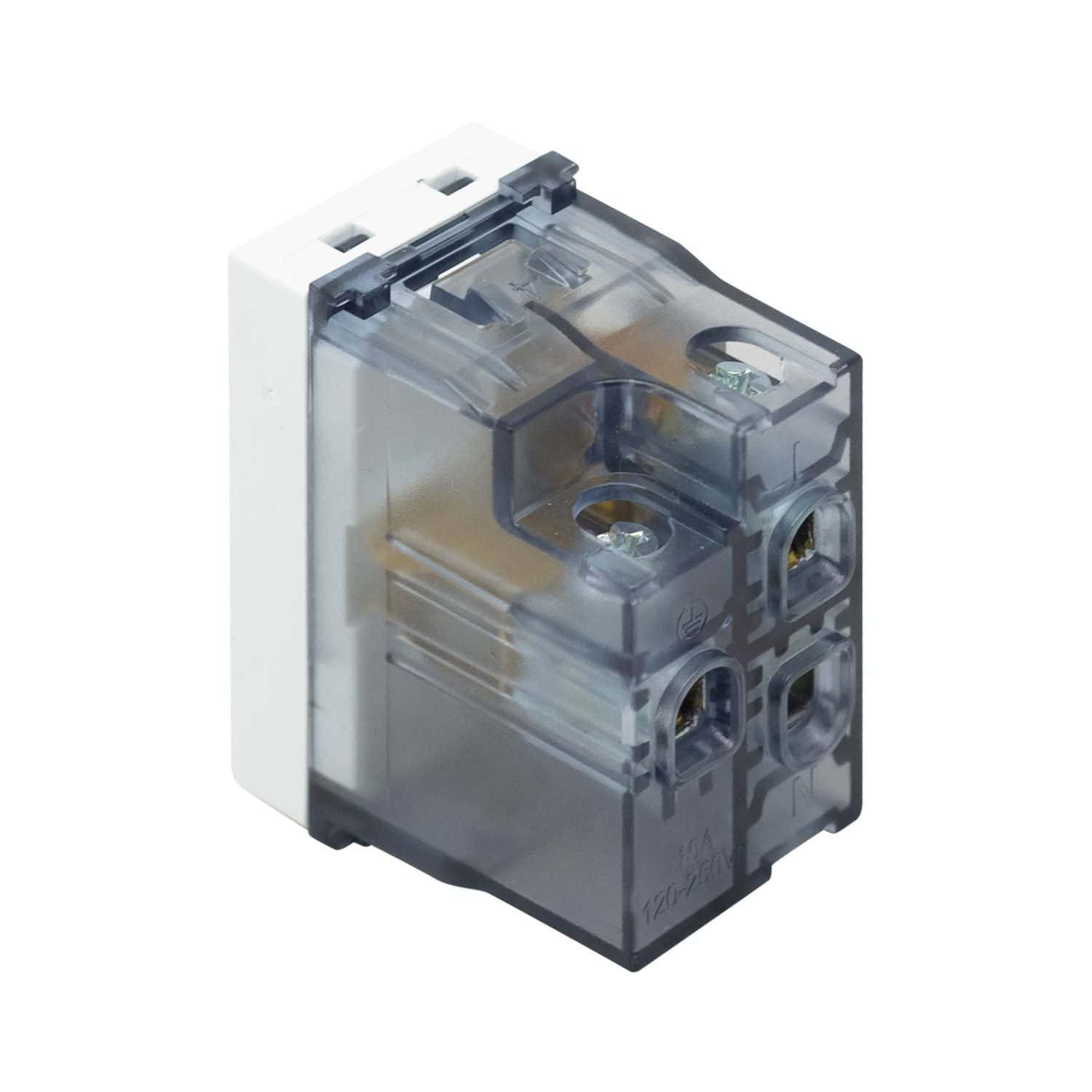 Dado Toma Universal con Línea Tierra K205 OPALUX - Imagen 2