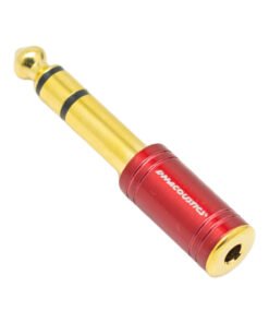 Alternative view of Adaptador Stereo Jack 3.5mm A Plug 6.35mm Rojo LN-2036-2 L&N-ACOUSTICS