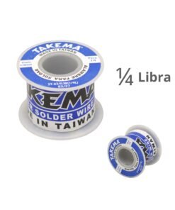 Rollo De Soldadura 0.38Mm 1/4 Libra ST-63/0.38(1/4L) TAKEMA
