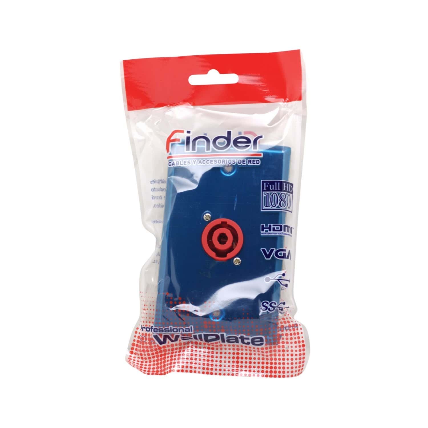 Placa Speakon Con Conector De Audio TM-1406 FINDER - Imagen 6