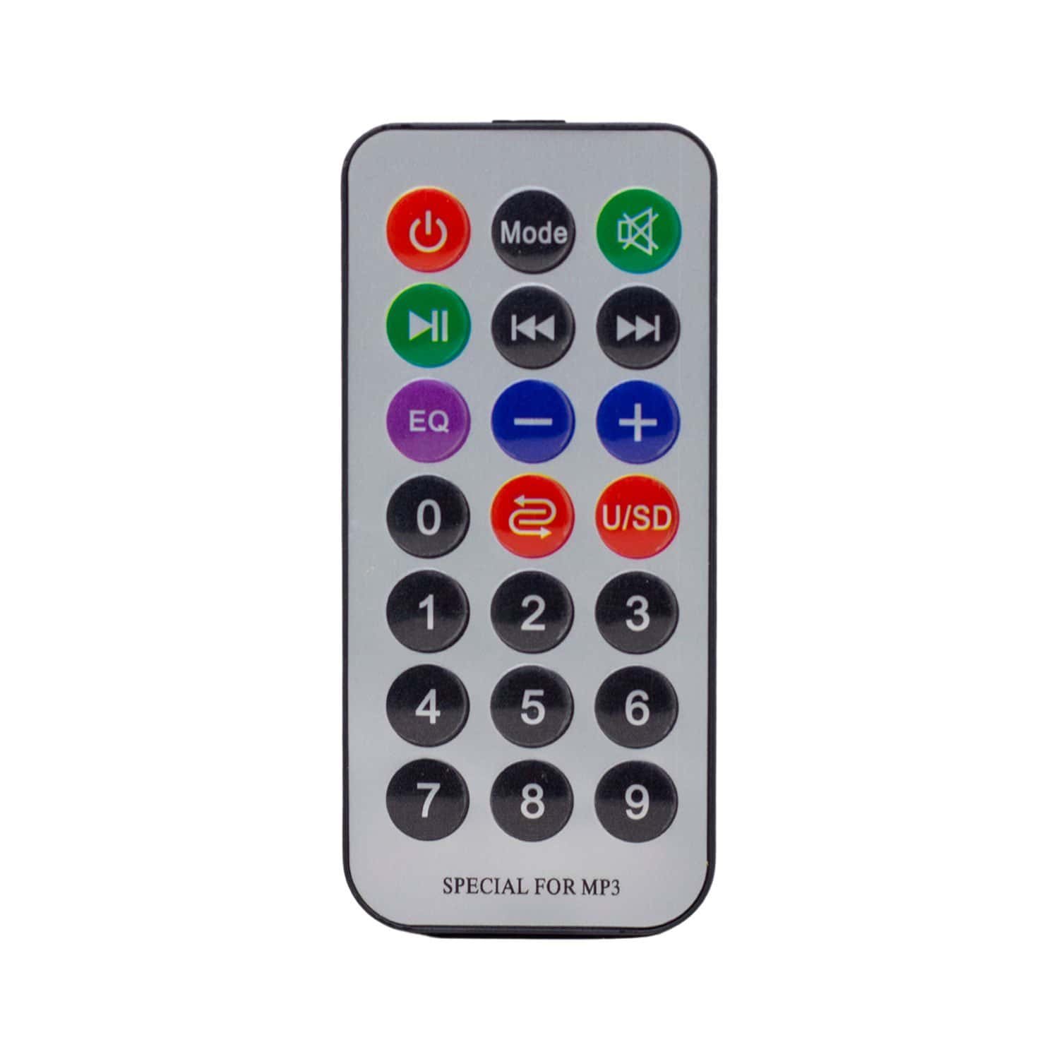 Mini Amplificador 180W con Bluetooth, USB, SD y FM AV-V8 HAWK FREE POWER - Imagen 6