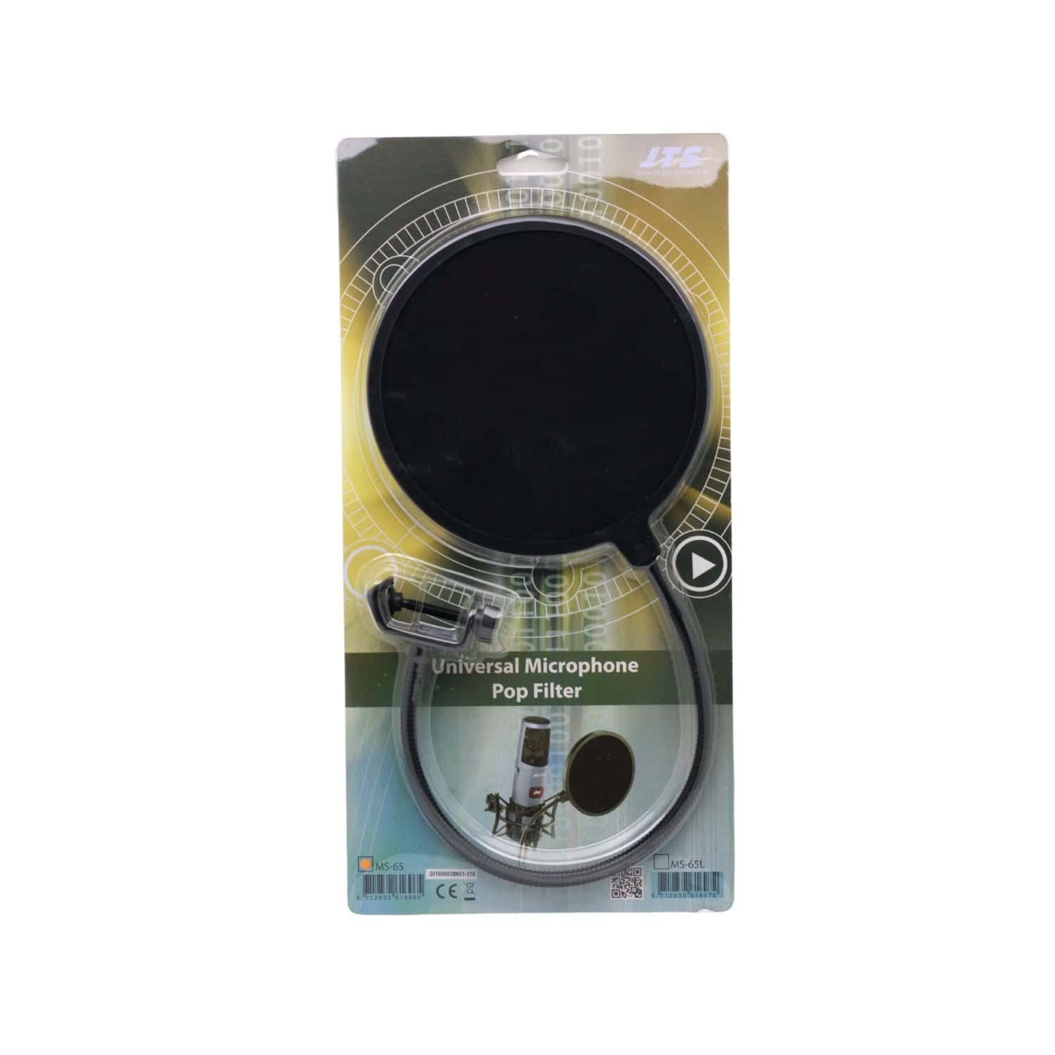 Filtro Antipop Universal Para Micrófono MS-65 JTS - Imagen 4